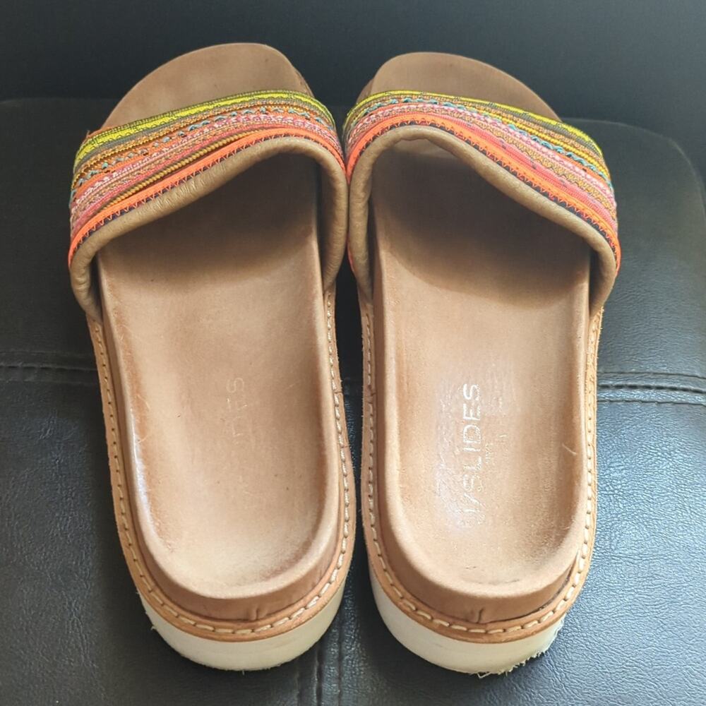 J Slides Multicolor Bohemian Style Comfy Footbed … - image 4